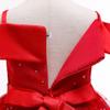 Girls' Frozen Elsa Princess Off-Shoulder Puffy Dress