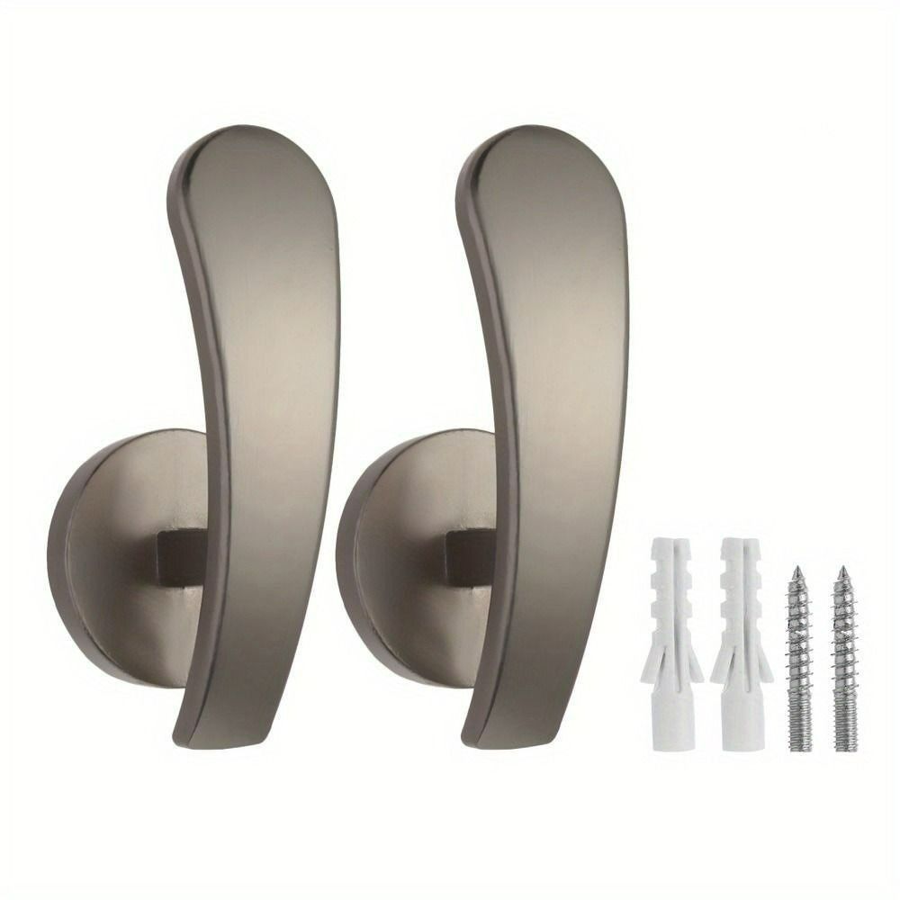 Retro Window Curtain Hooks Practical Clothes Hanger Metal Wall Hanger  Sundries Organizer