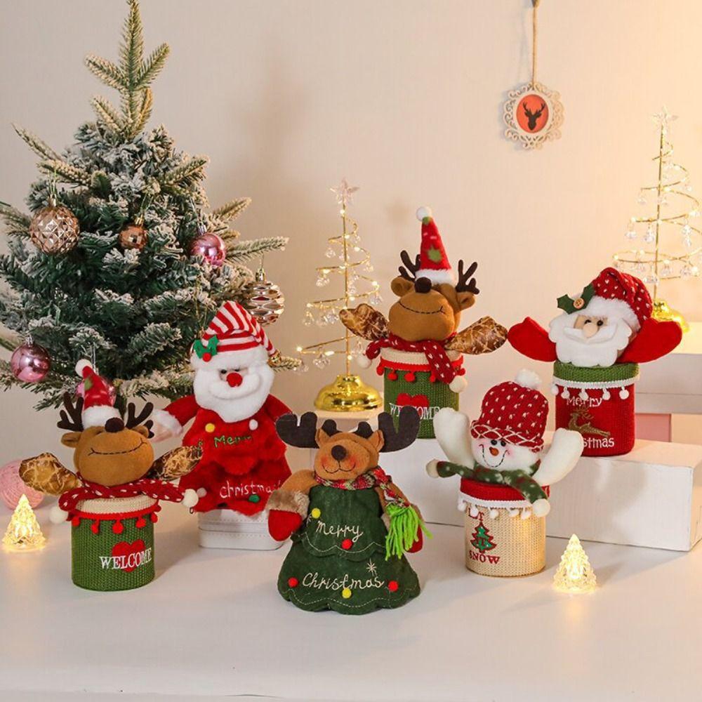 Merry Christmas Santa Gift Bags Xmas Decorations Candy Bag Fashion Christmas Gift Box