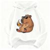 Cute Capybara Kids Clothing Hoodies 2026 New Cartoon Capibara Fashion Long Sleeve Sweatshirt Kids Boys Clothing