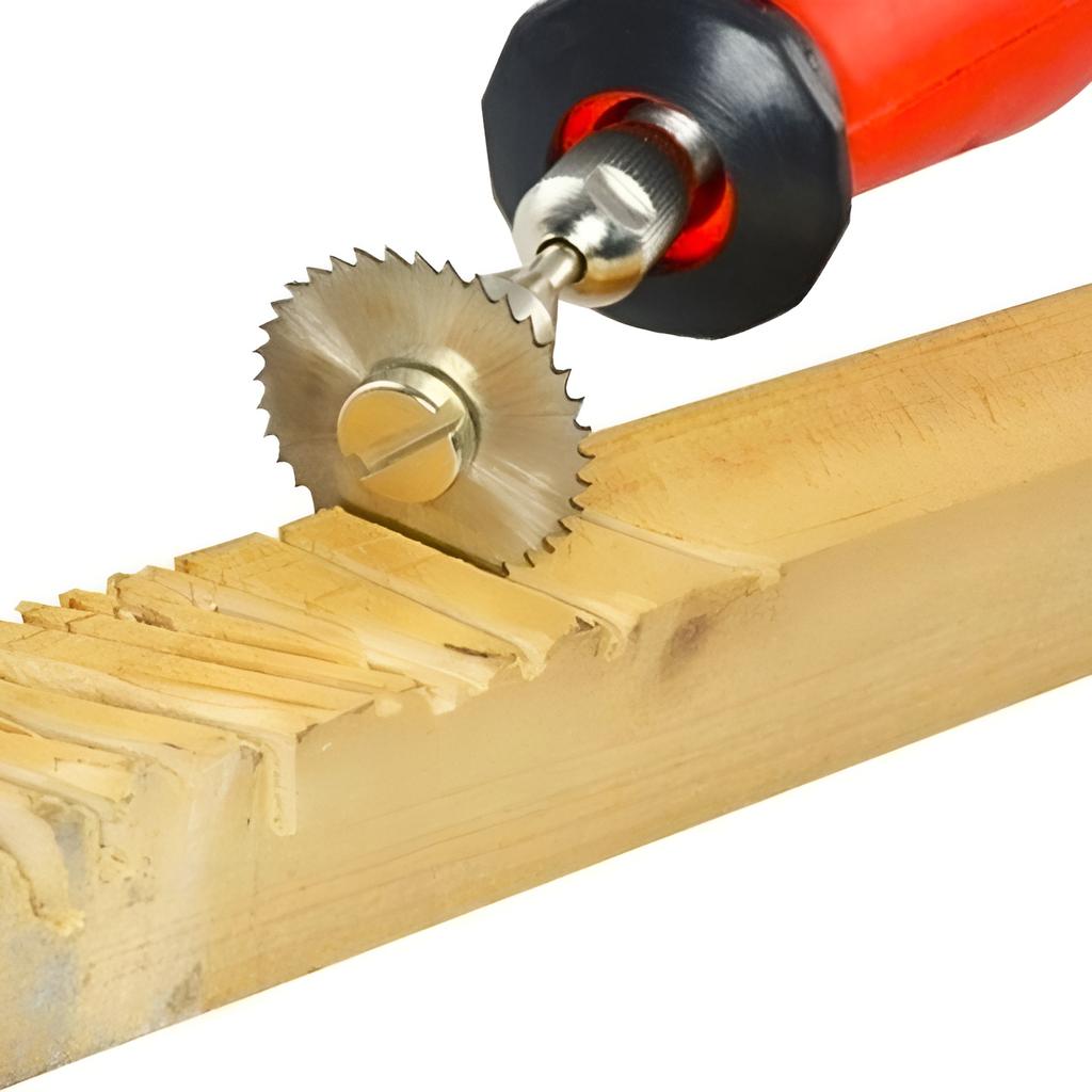Set of 6 Cutting Discs for Mini Grinder + Screwdriver Adapter