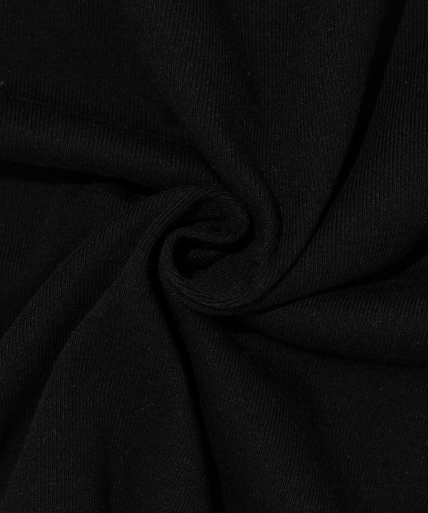 ROIDESROIS Origin Paris Crop Short Sleeve T-Shirt (Black)