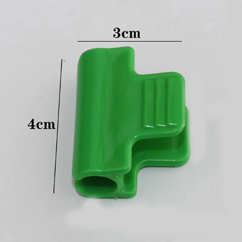 12ks Skleníkové svorky na fólie Zahradní plachta Síťovina Tunel Obruč Svorka trubek Přístřešek řad Kryt stínění Rámová podpěra Nástroje pro výsadbu