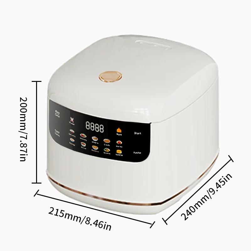 Electric Rice Cooker 2L 1-3 People Multi Cooker Non-Stick Pot Smart Mechanical MultiCooker Steamed Mini Rice Pot For Home