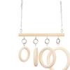 Wooden Birds Parrots Ladder Perch ,Bird Hammock Cage Toy ,Standing Sticks Climbing ,Parrot