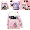 Large Capacity Unisex Backpack For Elementary School Children Ages One To Three In Trendy Colors
