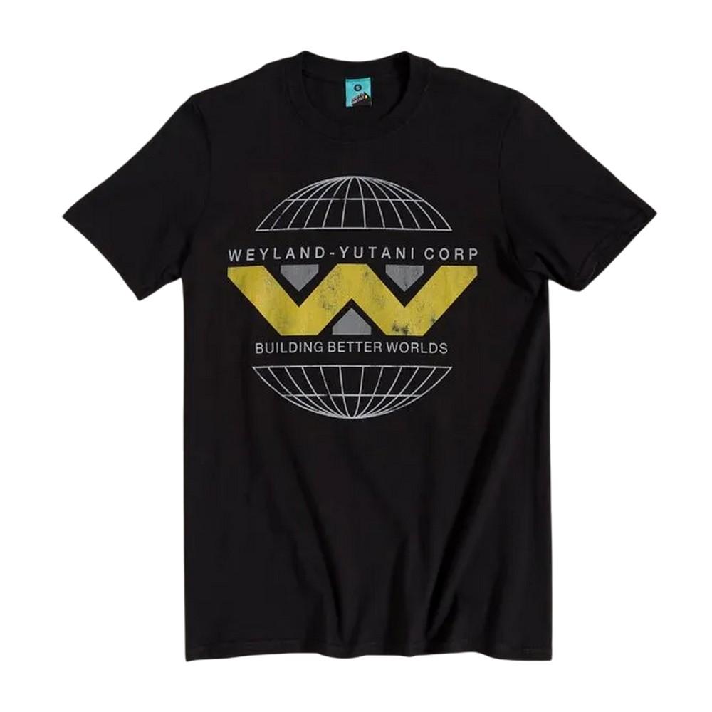 Alien Unisex Adult Weyland Yutani Corp Logo T-Shirt