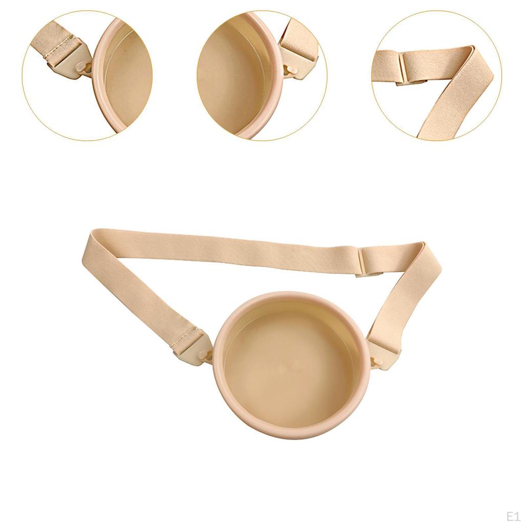 Ostomy Shower Wound Protector Reusable Portable Belt Round Opening Adjustable Soft Water