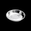 201 Stainless Steel Round Serving Plates - 5 Pack