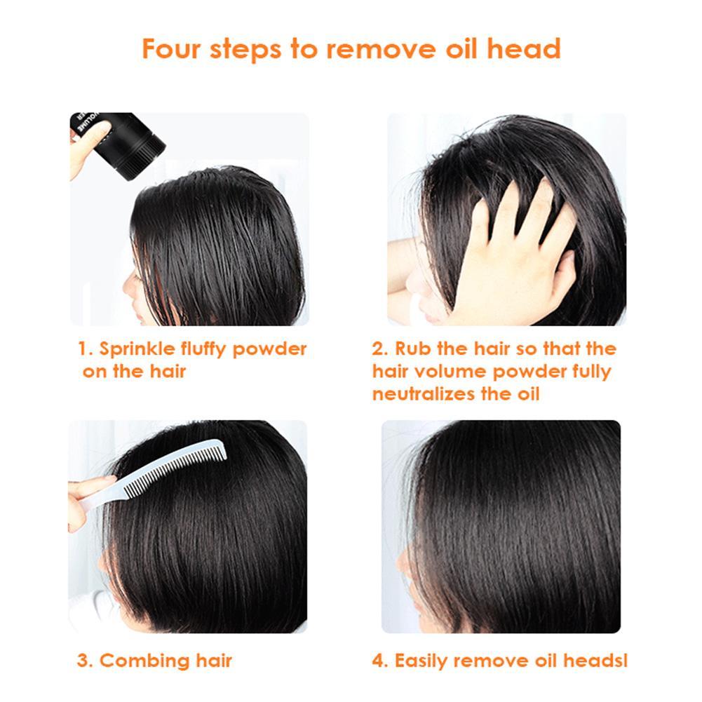 Styling Fluffy Pink Hair, Oil-removing Loose Powder, No-wash, No Whitening, Natural and Refreshing Oil-control Artifact, Dry Hair Powder