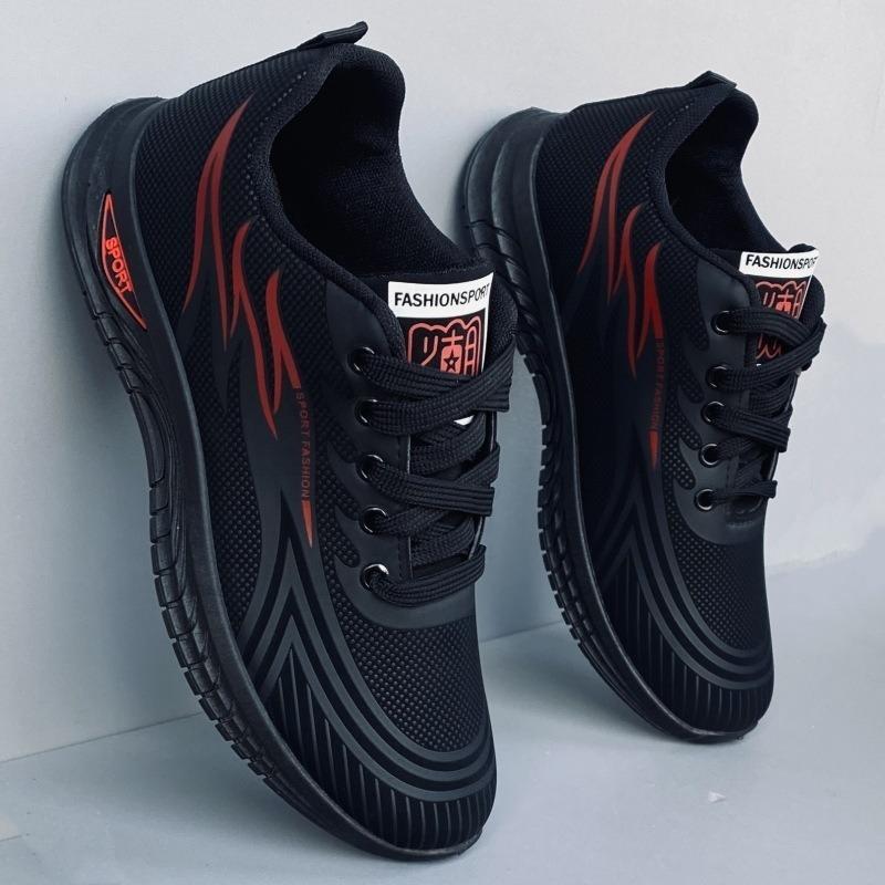 Soft leather work labor insurance shoes men's casual shoes blue outdoor travel shoes men's breathable and lightweight sports