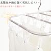 Umemigusa Clothes Pinch 52 Aluminum Frame and Polycarbonate Clothes 2 Types of Drying UV Rust Shatter Polycarbonate Clothes Hooks To Prevent Hidden