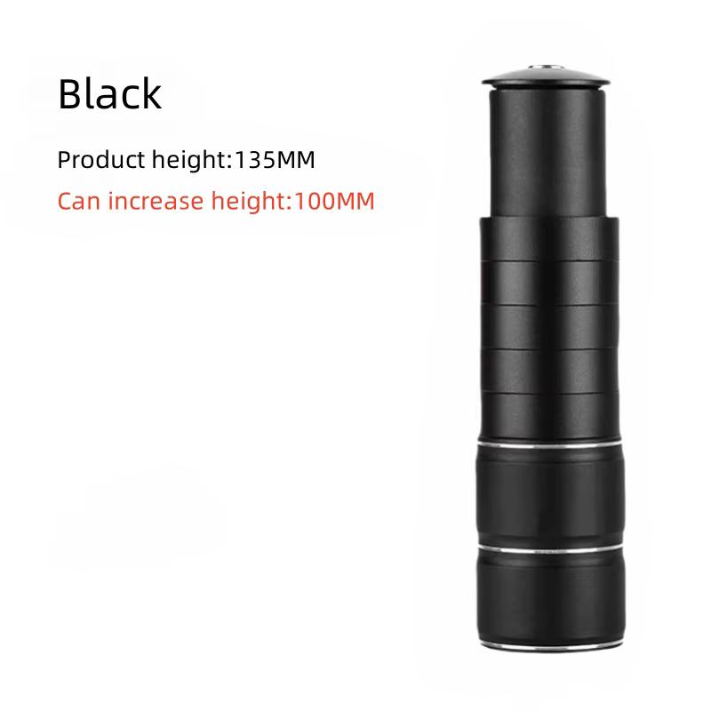 Aluminum Alloy Bike Fork Stem Riser Extender Extension Bicycle Cycling Bike Stem Head Up Raiser Handlebar Riser Adaptor