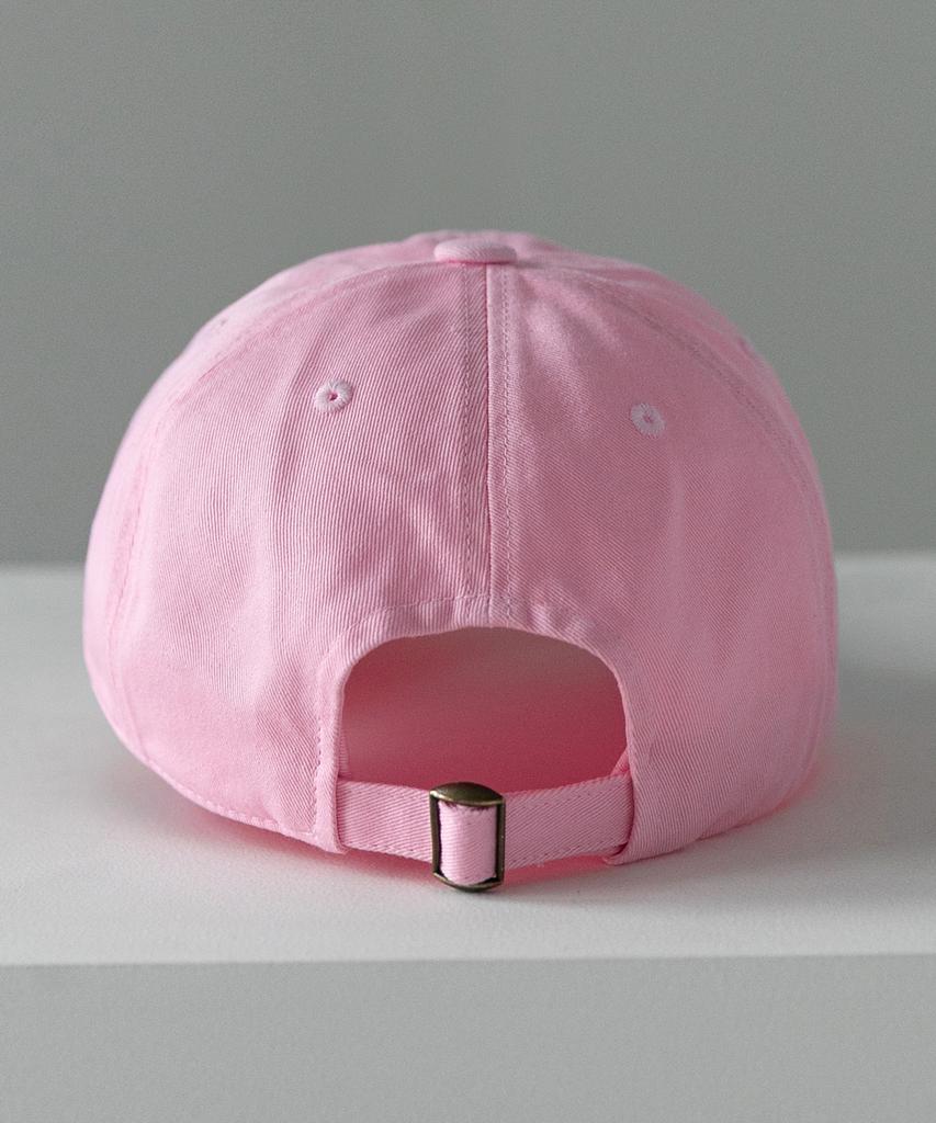 Bichiseuaenkeulim New York Ball Cap-Light Pink