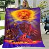1pc The Lion King Printing Blanket - Soft, All-Season Throw for Living Room, Bedroom,Personalized Gift with Adorable Cartoon Design
