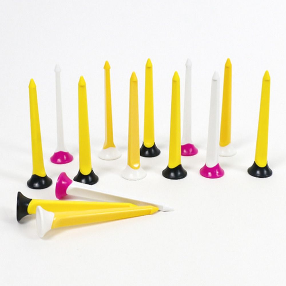 

Plastic Golf Tee Cup Shaped Golf Ball Studs Multicolor Golf Ball Holder Golf Training