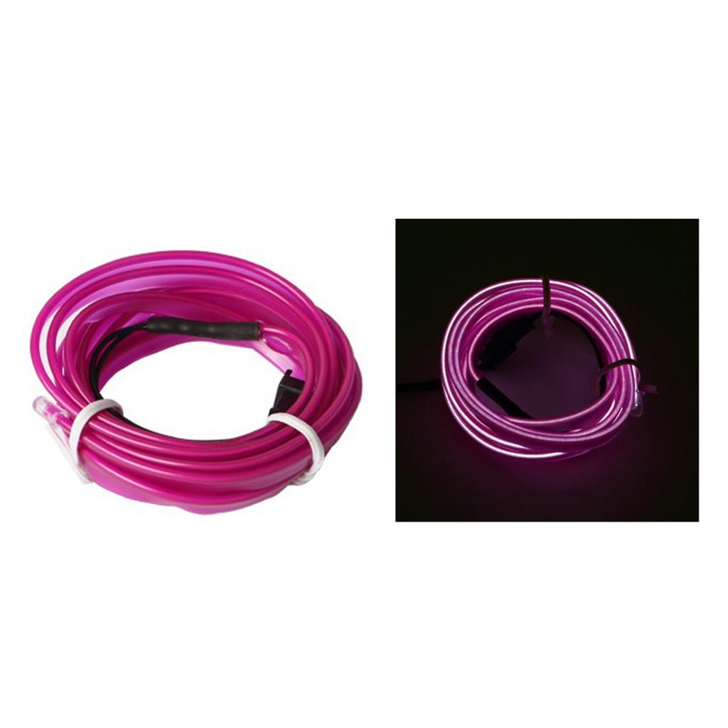 Car Led Strip Light Luminous 9.8ft Flexible Ambient Strip Lamp for Car Interior Decoration