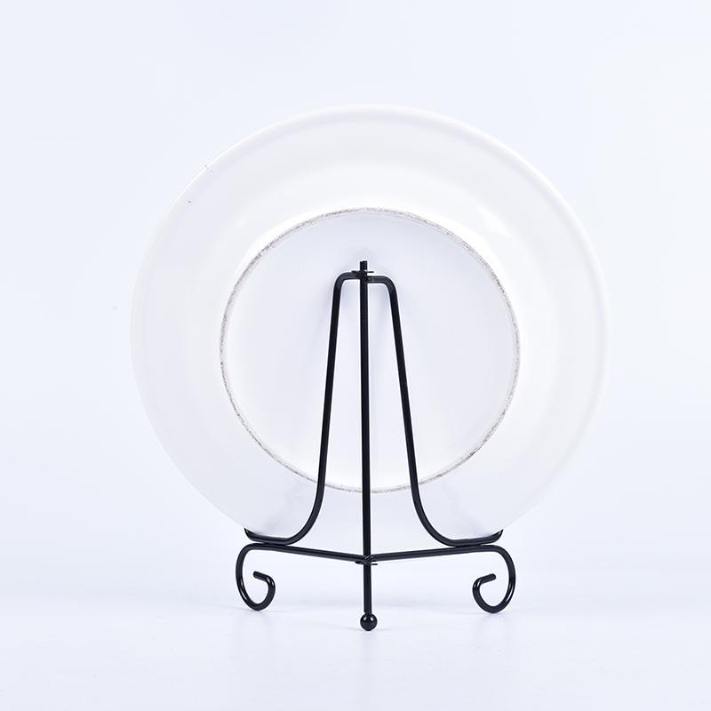 Iron Easel Classic Display Stand Bowl Plate Art Photo Picture Storage Rack