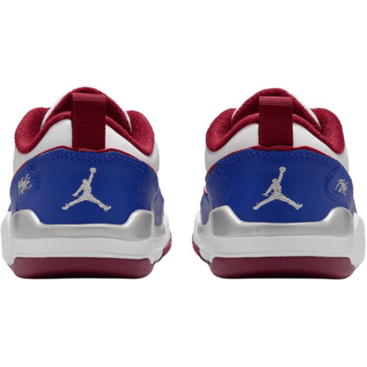 Jordan Flight Court Comfortable Versatile Sports Durable Low Top Kids Basketball Shoes Kids sneaker White IM3365151