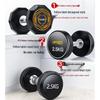 Iron Steed 640kg Decagonal PEV Dumbbell Set with 3-Tier Rack