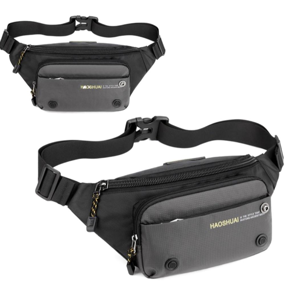 Multi-functional Men Waist Bag Multi-pocket Chest Bag Versatile Sports Fanny Pack  Climb