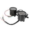 2-in-1 Motorrad Kilometerzähler Tacho Drehzahlmesser Modifizierte LED Geschwindigkeitsmesseranzeige Motorrad Kilometerzähler Universell Für Cafe Racer