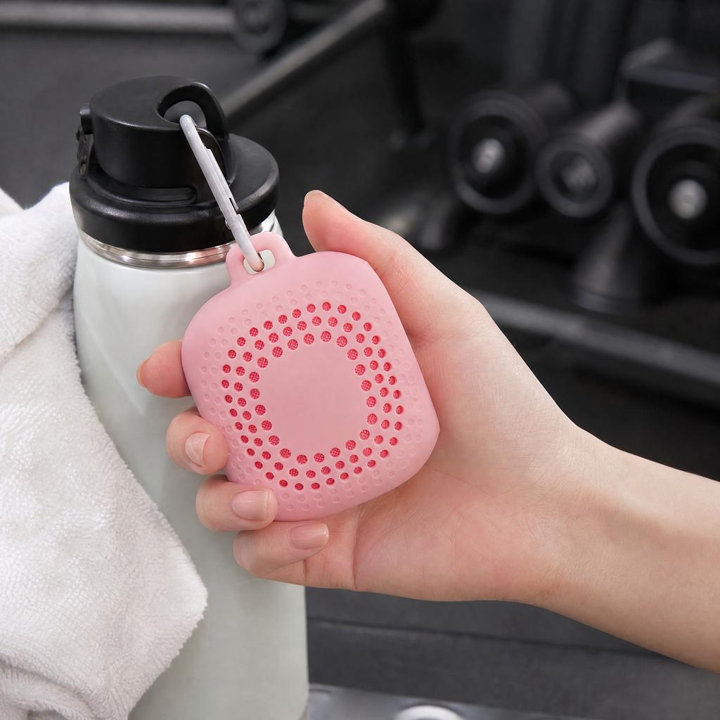 Silicone Sweat Towel Storage Case for Gym Workout Travel