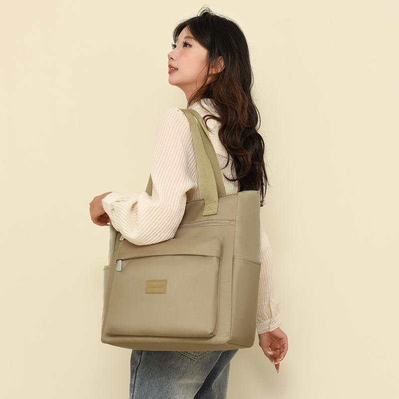 Women's Shoulder Bag Large Capacity Tote Bag Water-repellent Nylon Handbag