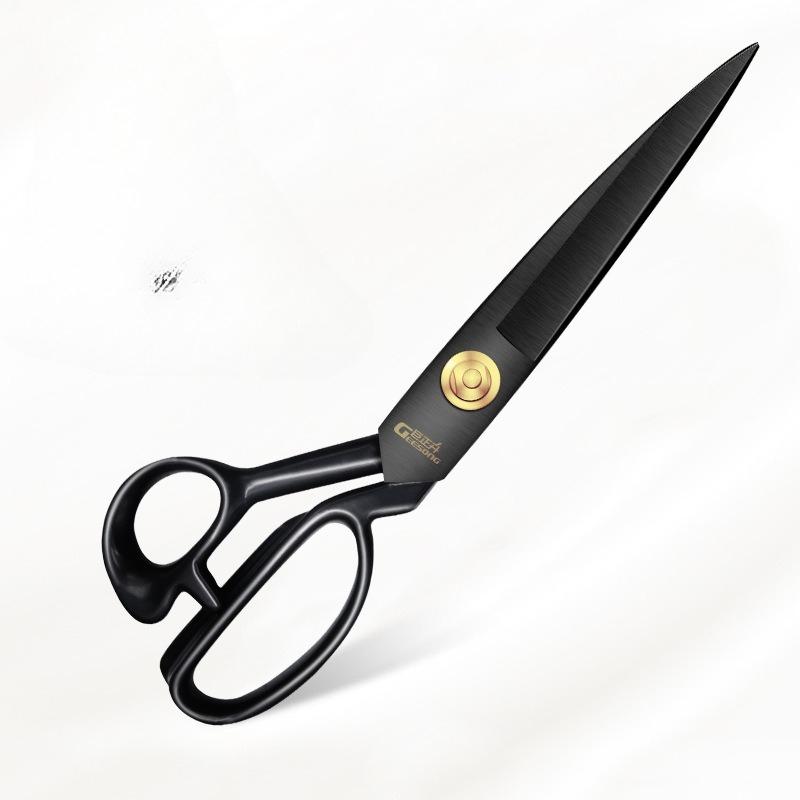 Manganese steel tailor scissors household clothing sewing scissors Amazon 8 inch 10 inch 11 inch 12 inch cast steel tailor scissors