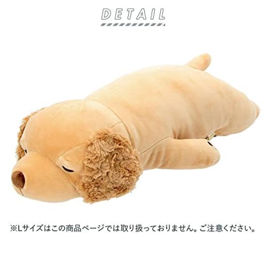 LIV HEART Premium Sleepy Animals Sora the Golden Retriever Body Medium Size 56cm in Fluffy and Squishy Plush Perfect as a Pillow, (Approx. Length),