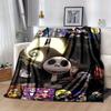 1pc. Cute Nightmare Before Christmas Theme Cartoon Blanket for Home Decoration, Suitable for All Seasons, Perfect Gift Idea for Friends and FamilyC070