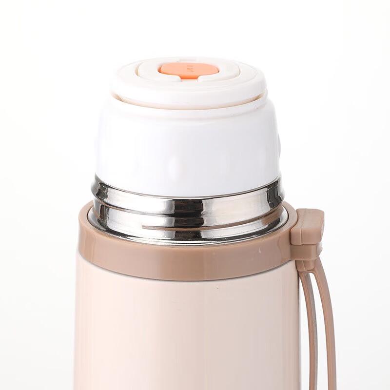 LOCK&LOCK Tragbarer Edelstahl-Isolierbecher mit Griff, 500 ml