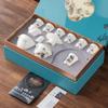 Picturesque high-end tea set gift box boutique retro Guochao cover bowl teacup business gift