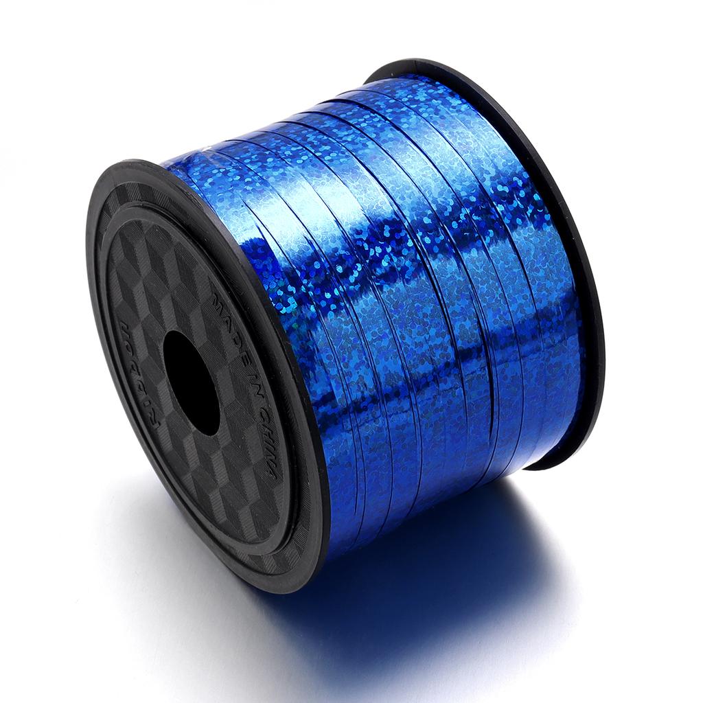 100yards Balloon Ribbons Colorful Plastic Laser Ribbons For Wedding Birthday Party Christmas DIY Crafts Gift Wrapping Decoration