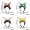 4PCS Christmas Headband Festive Hair Accessories Set for Women Adults Kids 2026 New Year Holiday Party Photo Props Costume