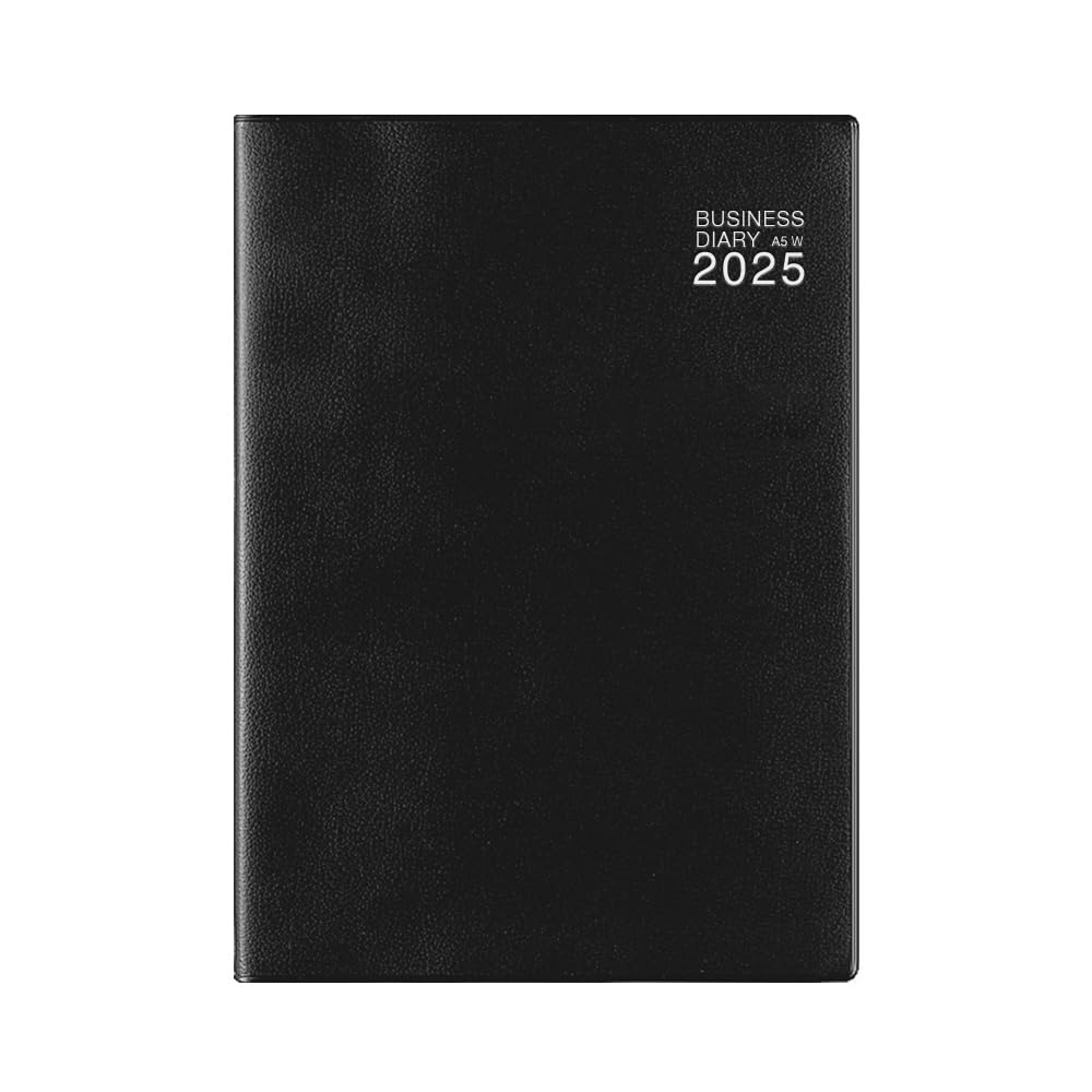 

Midori Business 26898006 January Diary, 2025, A5, Weekly, Black, (Starts 2025)