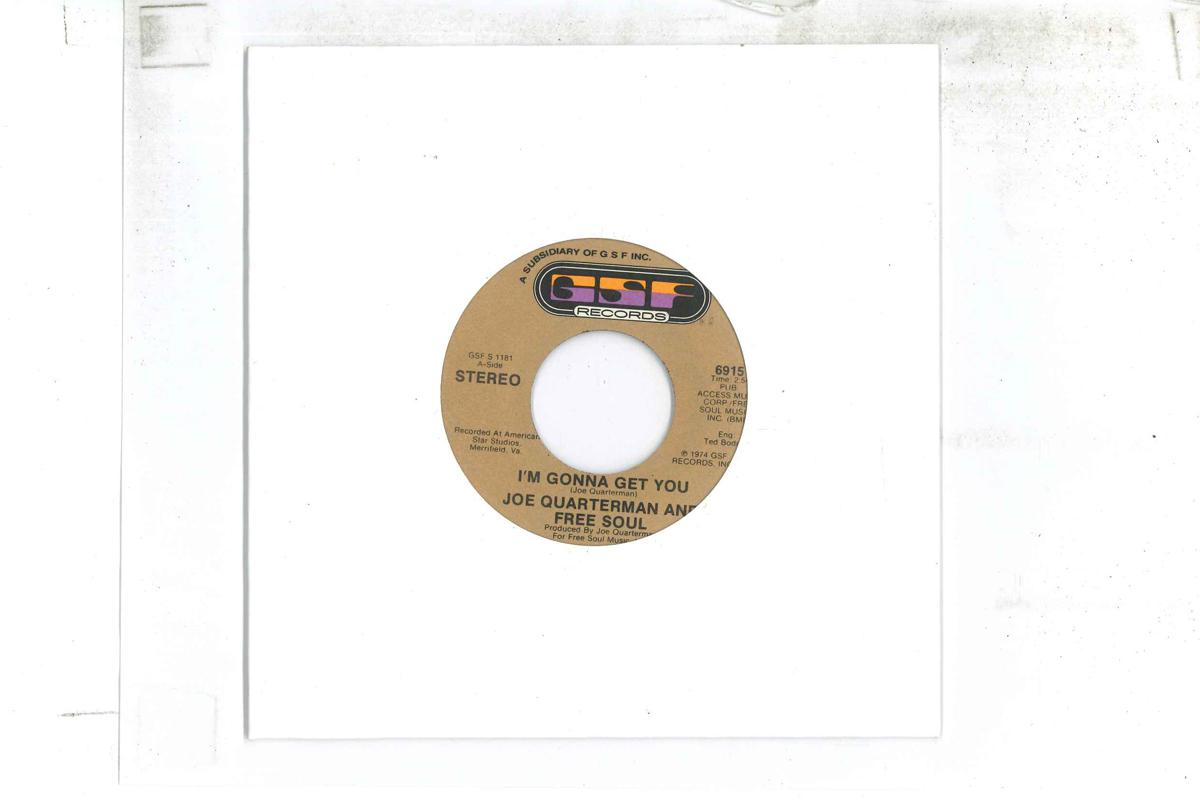

7inch Record JOE QUARTERMAN FREE SOUL Im Gonna Get You 6915 GSF 1974 US SoulFunk Used