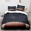 Premium Football Duvet Cover For Boys Girls Burning Football Microfiber Sports Games Theme Soft King Size Quilt Cover