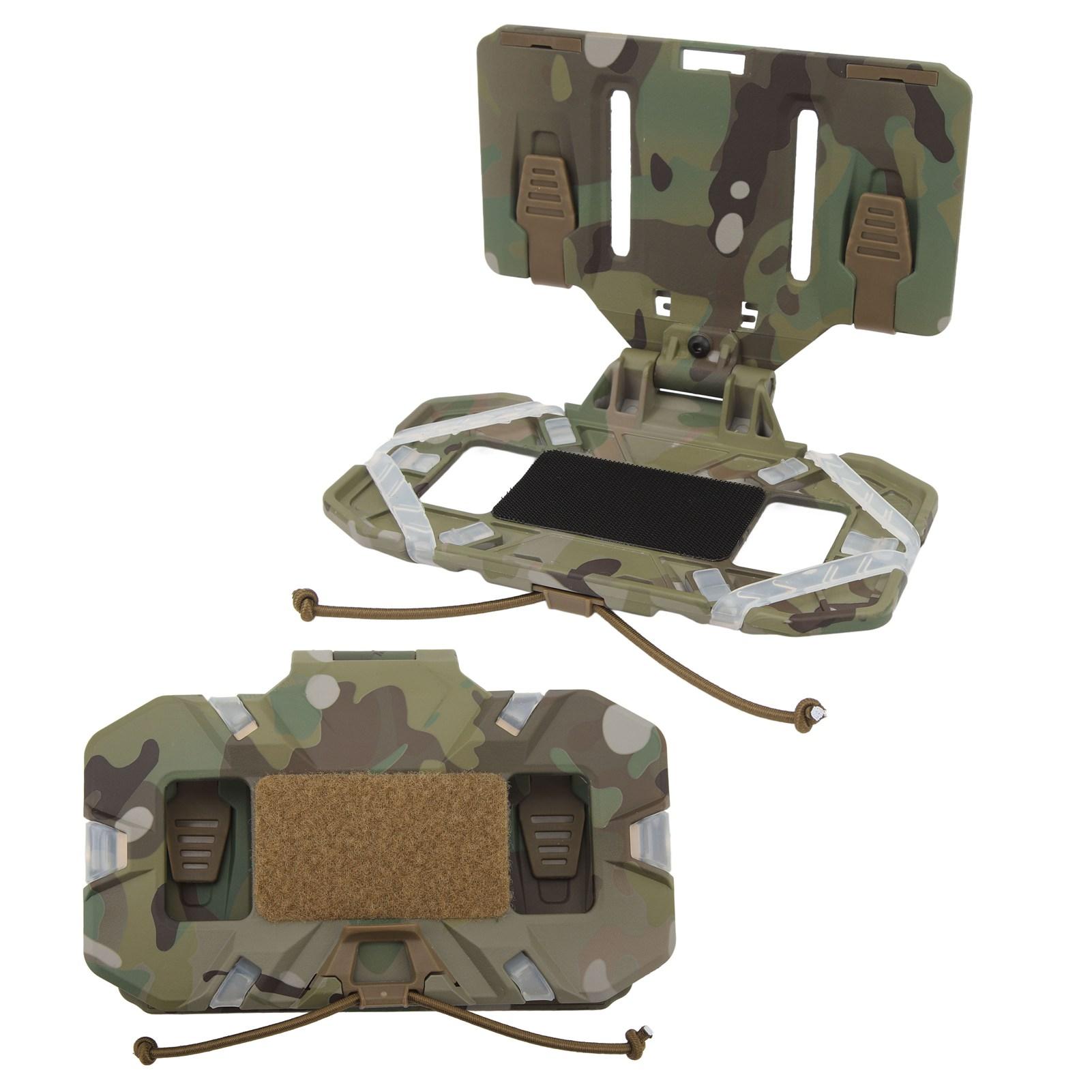 Foldable Training Vest Phone Holder Multifunctional Folding Navigation Pad Vest Phone Board Plate Carrier
