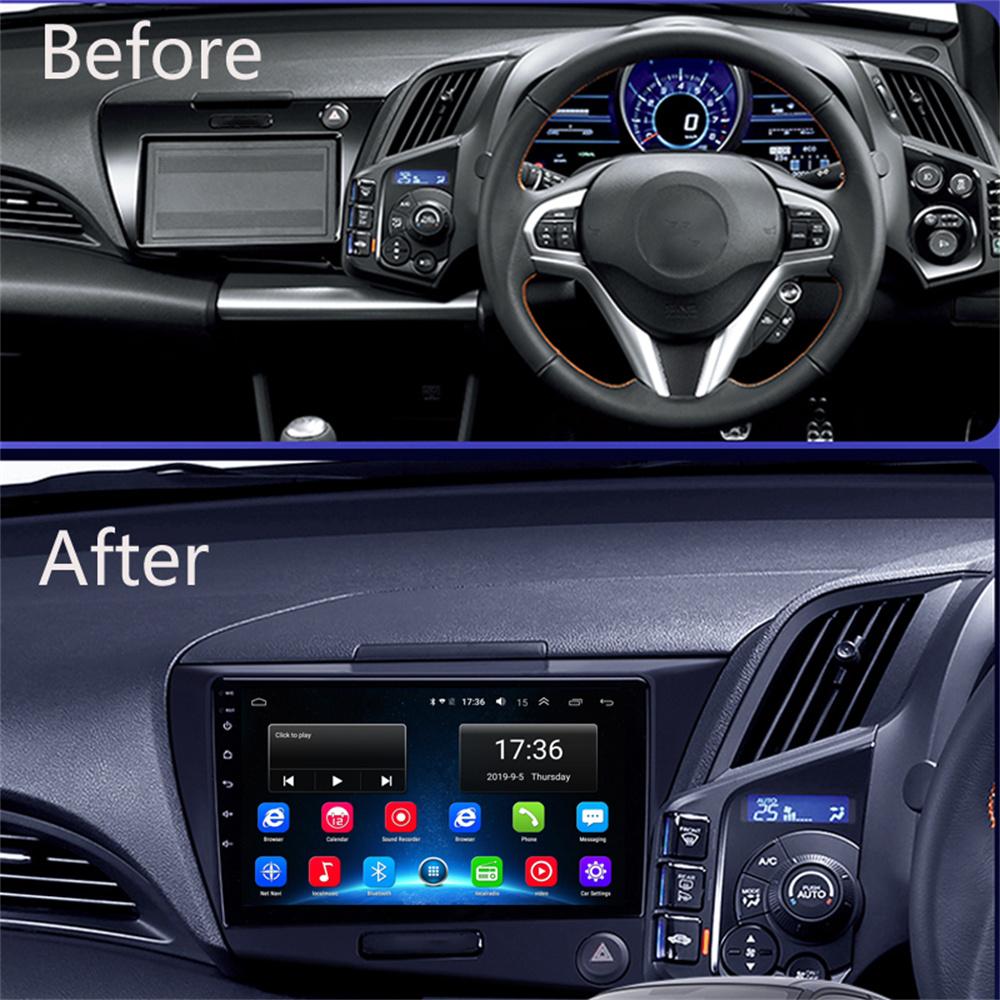 Navigation all-in-one machine for Honda CRZ10-16 comes standard with right-hand drive
