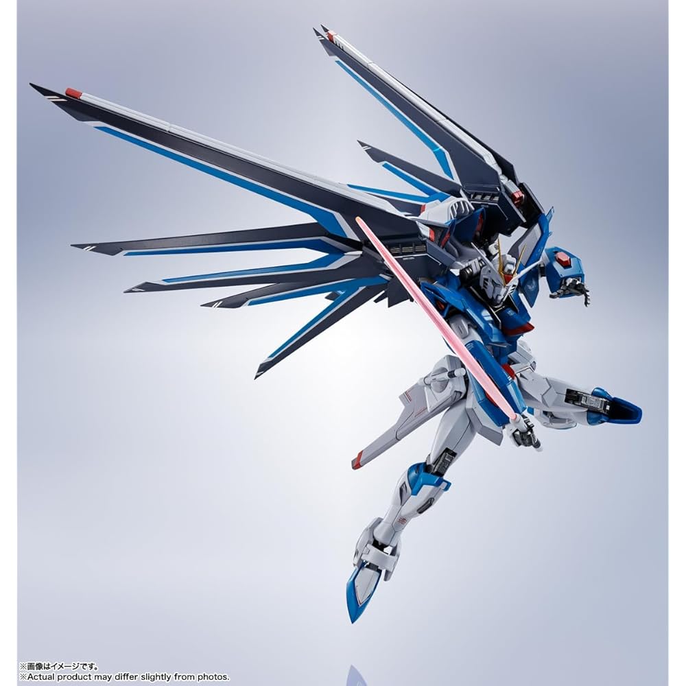 TAMASHII NATIONS Metal Robot Spirits Rising Freedom Gundam 140mm ABS PVC Diecast Action Figure