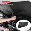 Car Sunshade Protector Parasol Car Windshield Sunshade Covers Auto Sun Protector Interior Windshield Protection Accessories  