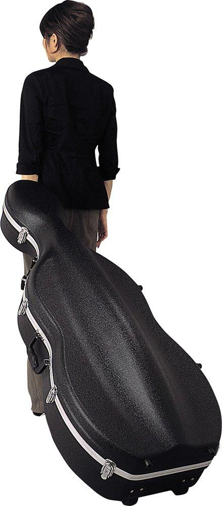 KC cello ABS hard case with casters CC-3000