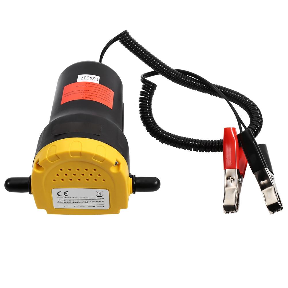 12V Diesel Oil Fluid Transfer Extractor Pump Electric Suction For Car Motorbike Boat