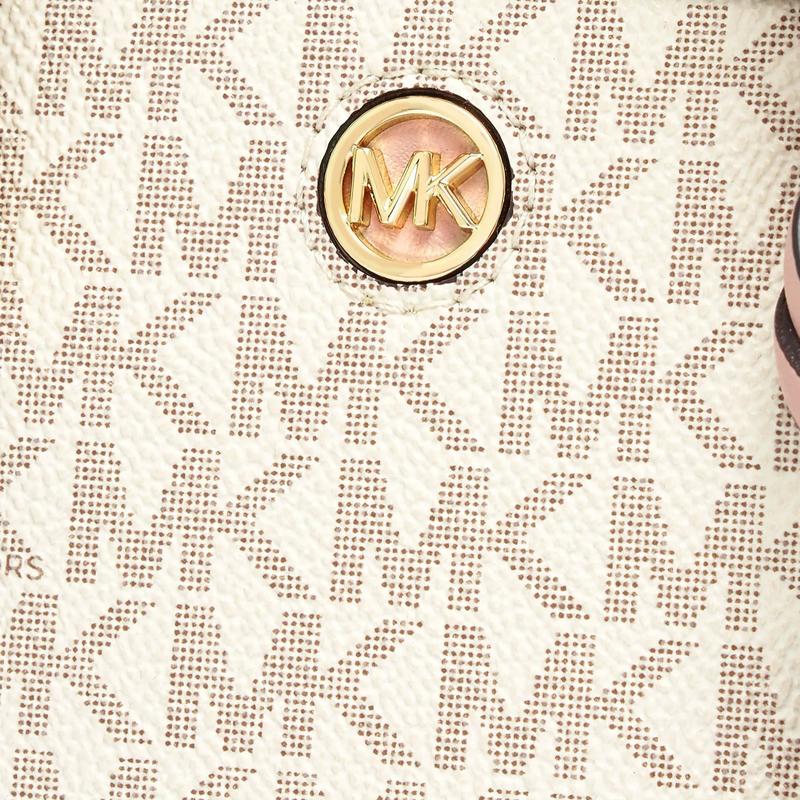 MICHAEL KORS handbag Chantal classic letter print pendant, artificial leather and cow leather, Tote bag, Tote bag, shopping tote, shoulder crossbody