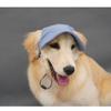 Cute Pet Baseball Cap Ear Hole Design Outdoor Sun Hat Dog Visor Cap for Golden Retriever Labrador Big Dogs Walking Travel Pet Accessories