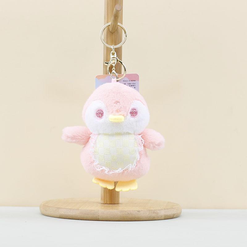 Doll Penguin Plush Cartoon Keychain Animal Bag Pendant Decoration Kids Gift