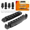 6 String Fixed Bridge Set Zinc Alloy String Base for   Electric Guitar Accessories