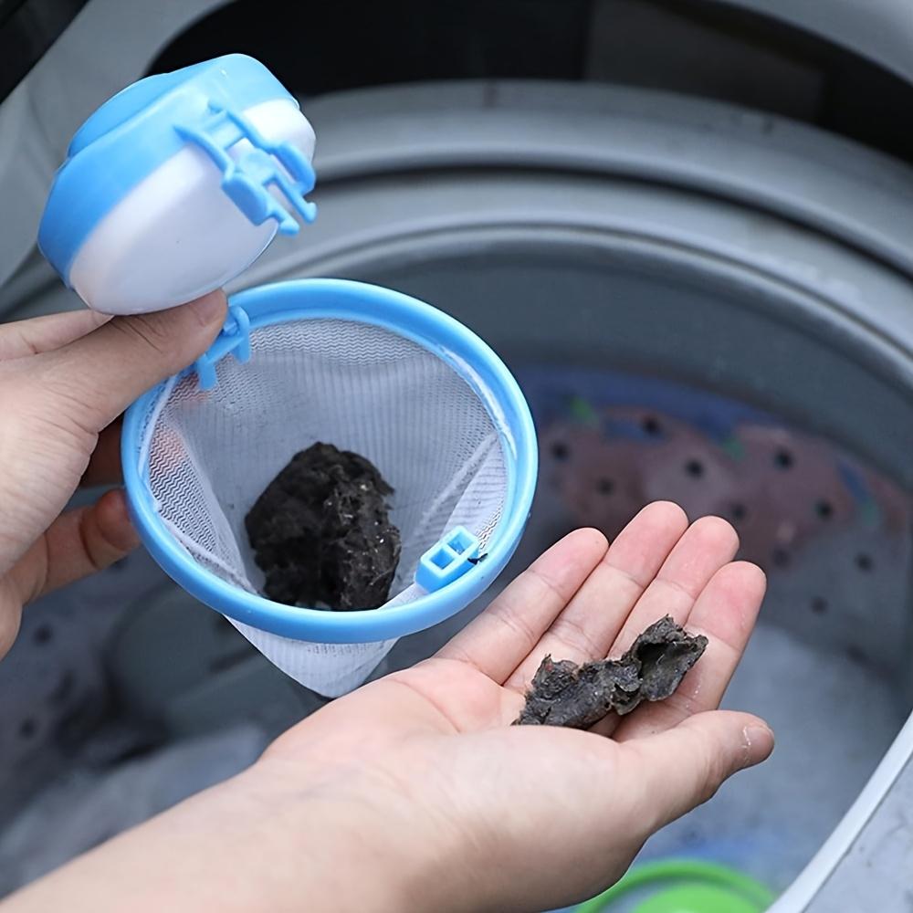 5pcs Removable Laundry Ball Cleaning Hair Collection Fine Mesh Reusable Washing Machine Special Stirring Filter Washing Balls