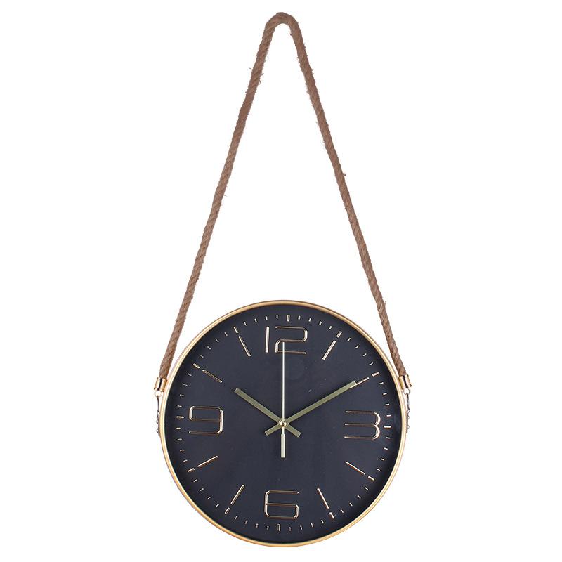 Clocks, Living Room, Silent Wall Clock, Simple and Fashionable Wall-mounted Clock, Home Three-dimensional Digital 12 Inches 30CM